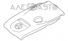 Capacul motorului Mercedes GLC 300 16-19