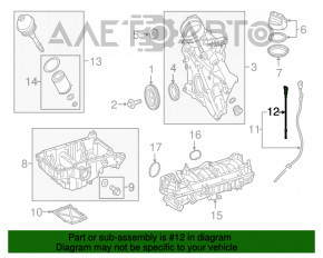 Щуп масляный Mercedes GLC 16-19