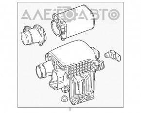 Corpul filtrului de aer Mercedes GLC 300/350e 16-19