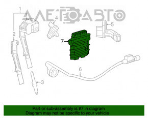 Блок ECU компьютер двигателя Mercedes GLC 300/350e 16-19