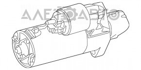 Starter Mercedes GLC 300/350e 16-19 nou original OEM