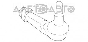 Рулевой наконечник правый Ford Fiesta 11-19 новый неоригинал CTR