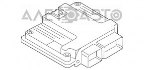 Blocul ECU al calculatorului motorului VW CC 08-17