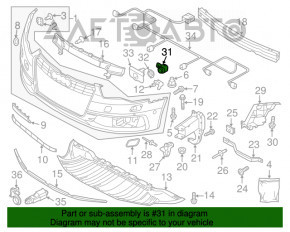 Парктроник передний внешний Audi A6 C7 12-18