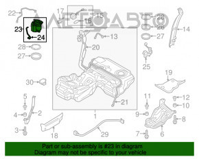 Pompă de combustibil pentru Audi A6 C7 12-18