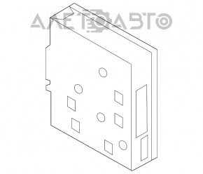 Blocul amplificatorului radio Audi A6 C7 12-18