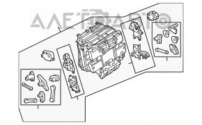 Radiatoarele asamblate Audi A6 C7 12-18 cu 4 zone