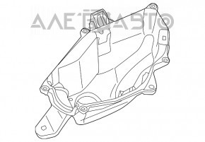 Corpul blocului ECU Audi A6 C7 12-18