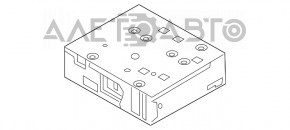 Магнитофон радио Audi A6 C7 16-18 рест Bose