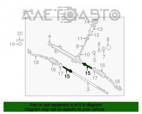 Bară de direcție dreapta Hyundai Sonata 11-15 nouă OEM originală