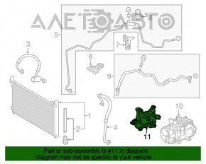 Suport compresor aer condiționat Avalon 13-18 2.5 hibrid