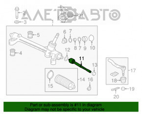 Bară de direcție stânga Honda HR-V 16-22 nouă neoriginală CTR