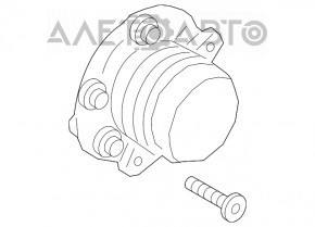 Butucul roții din spate dreapta Lincoln Nautilus 19-23 FWD