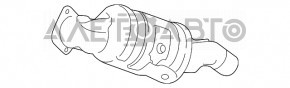 Катализатор прав Lincoln Nautilus 19-23 2.7T