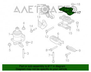 Suportul de pernă pentru transmisia automată Lincoln Nautilus 19-23 2.7T FWD