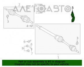 Suport intermediar pentru arborele cu came Lincoln Nautilus 19-23 2.7T FWD Reserve