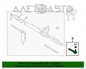 Cap de bara dreapta pentru Lexus IS200 IS300 99-05