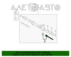 Bară de direcție stânga pentru Lexus RX300 98-03