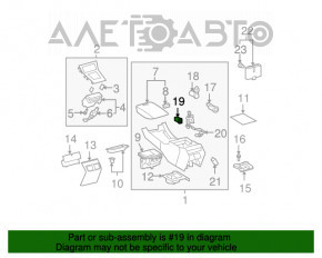 Audio Auxiliary Jack Toyota Prius 20 06-09 царапины