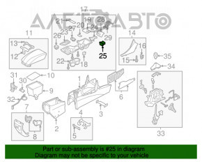 Bloc USB AUX Hyundai Sonata 11-15