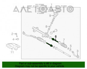 Bară de direcție dreapta Kia Forte 4d 14-18 nouă neoriginală CTR