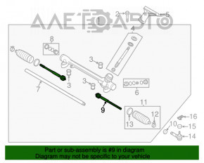 Bară de direcție stânga Mazda 3 14-18 BM nouă, neoriginală CTR