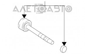 Bară de direcție dreapta Mercedes W164 ML X164 GL 06-11