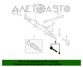 Bară de direcție stânga Mercedes X164 GL W164 ML 07-12