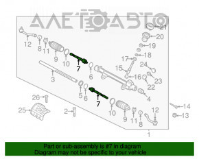 Bară de direcție dreapta Kia Soul 14-19