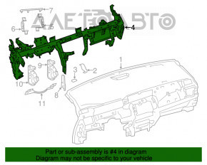 Tubul de subtorpilare pentru întărirea Nissan Leaf 18-19