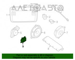 Amplificator audio Nissan Leaf 18-22 Bose