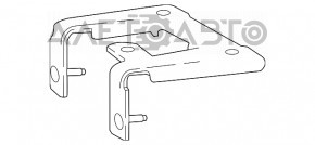 Suport de semnalizare de avertizare Nissan Leaf 18-22