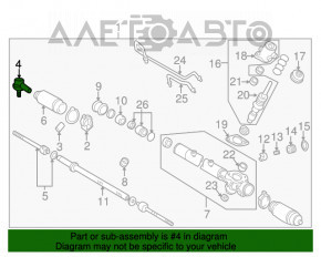 Рулевая тяга с наконечником правая Lexus RX300 98-03