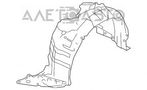 Captuseala aripa fata stanga Nissan Leaf 18-22 noua originala OEM