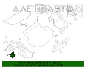 Polistiren sub compresorul Nissan Leaf 18-