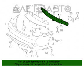 Amplificatorul pentru bara din spate a Hyundai Sonata 14 SUA