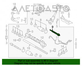 Bară de direcție stânga Mazda3 MPS 09-13