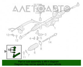 Capăt de direcție dreapta Subaru Impreza 17- GK CTR