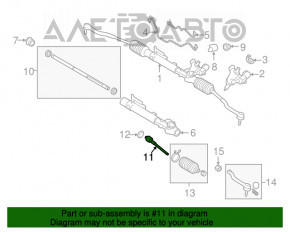 Bară de direcție dreapta Nissan Murano z51 09-14 nouă, neoriginală CTR