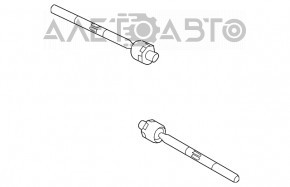 Bară de direcție stânga Nissan Versa 12-19 SUA nouă neoriginală CTR