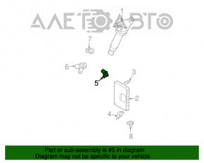 Supapă VVTi stânga 1 Lexus GS300 GS350 GS430 GS450h 06-11 nou OEM original