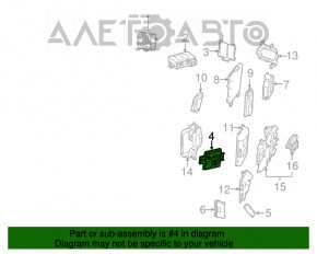 Controlul camerei Mercedes GLC 16-22