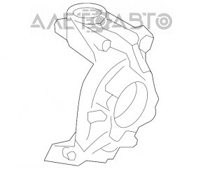 Capacul frontal stânga BMW 3 F30 13-18 AWD nou OEM original