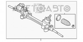 Bară de direcție electrică pentru Toyota Venza 21- cu R18