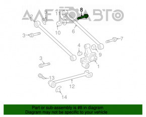 Filet de direcție pentru Lexus RX400h 06-09 AWD 80mm