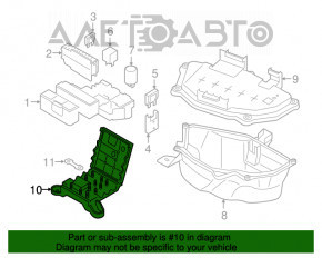 Placa de distribuție Audi A6 C7 12-18