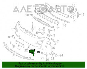 Cadru stânga pentru BMW i3 14-17, structură nouă OEM originală.