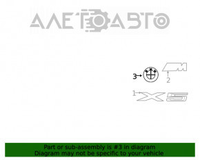 Эмблема значок BMW двери багажника BMW X5 E70 07-13