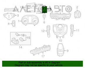 Blocarea de aprindere sub Start/Stop Mercedes GLC 16-22