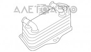 Radiator de ulei pentru cutia de viteze automata VW Beetle 12-17 2.0T